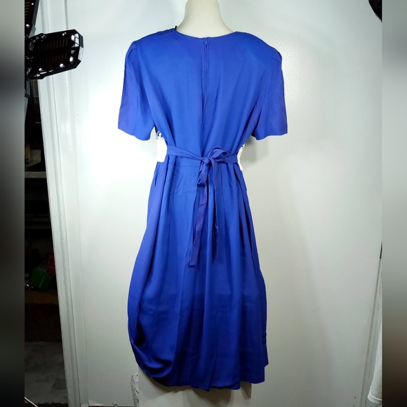 Kari's Korner Midi Dress Sz 16WP - Picture 9 of 11